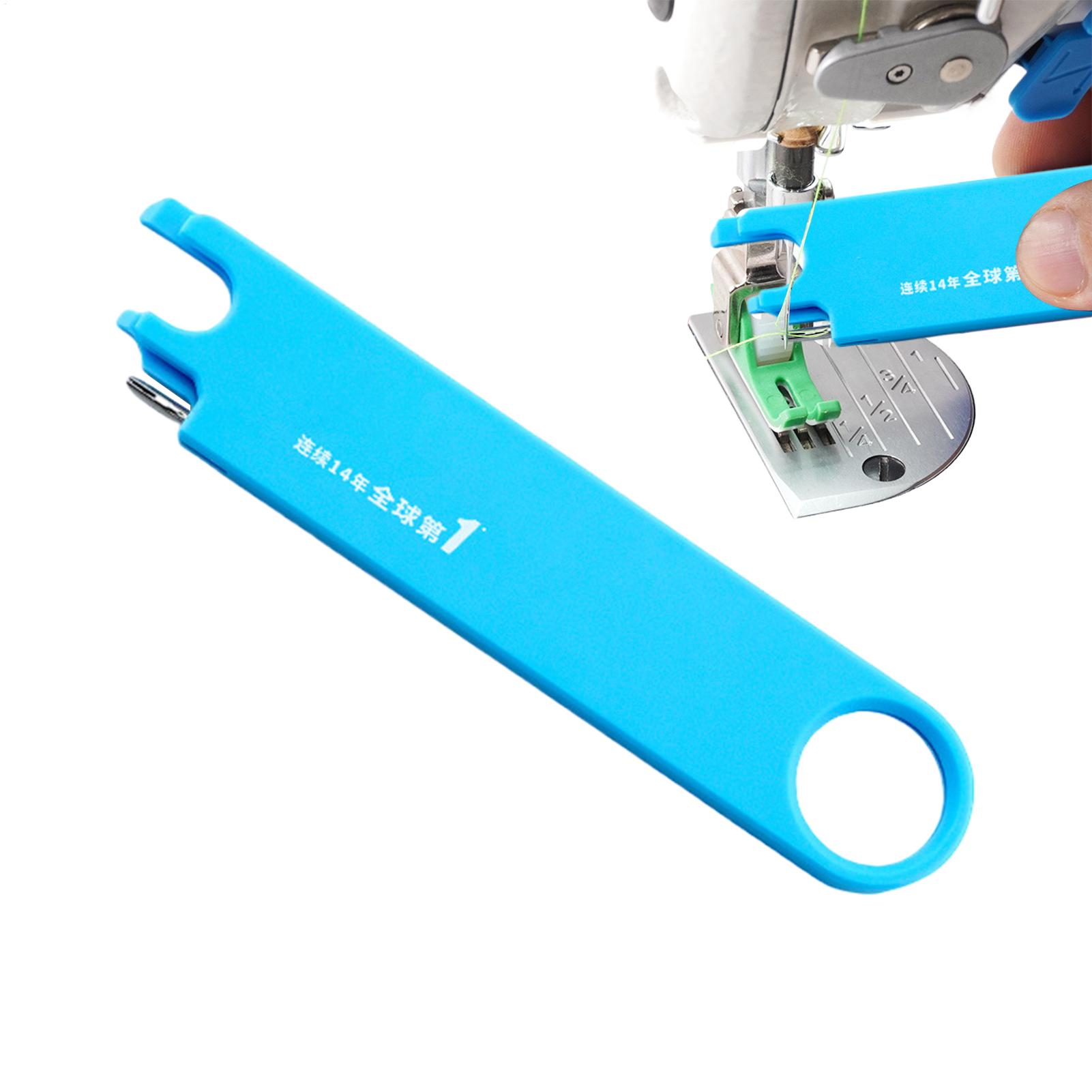 Sewing Gauge Ruler - 1 Stück Magnetisches Nähwerkzeug Anti-Klemm Nähmaschinen-Nadelreiber