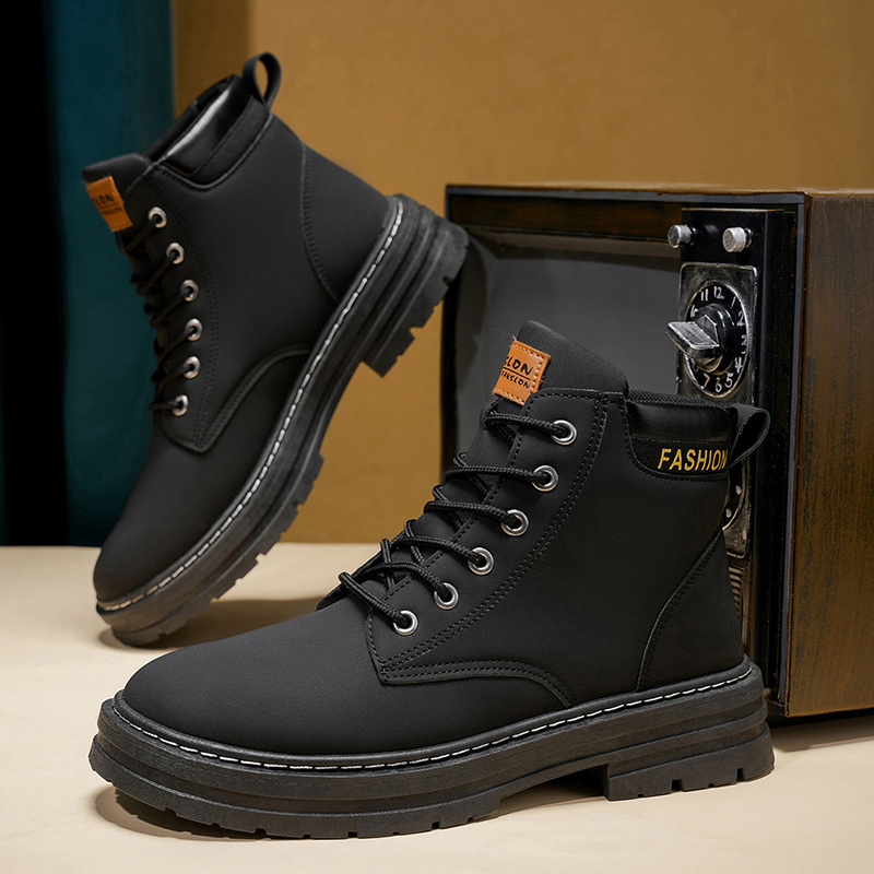 Sewing Art - 2022 Neue klassische mittelhohe Herrenstiefel –