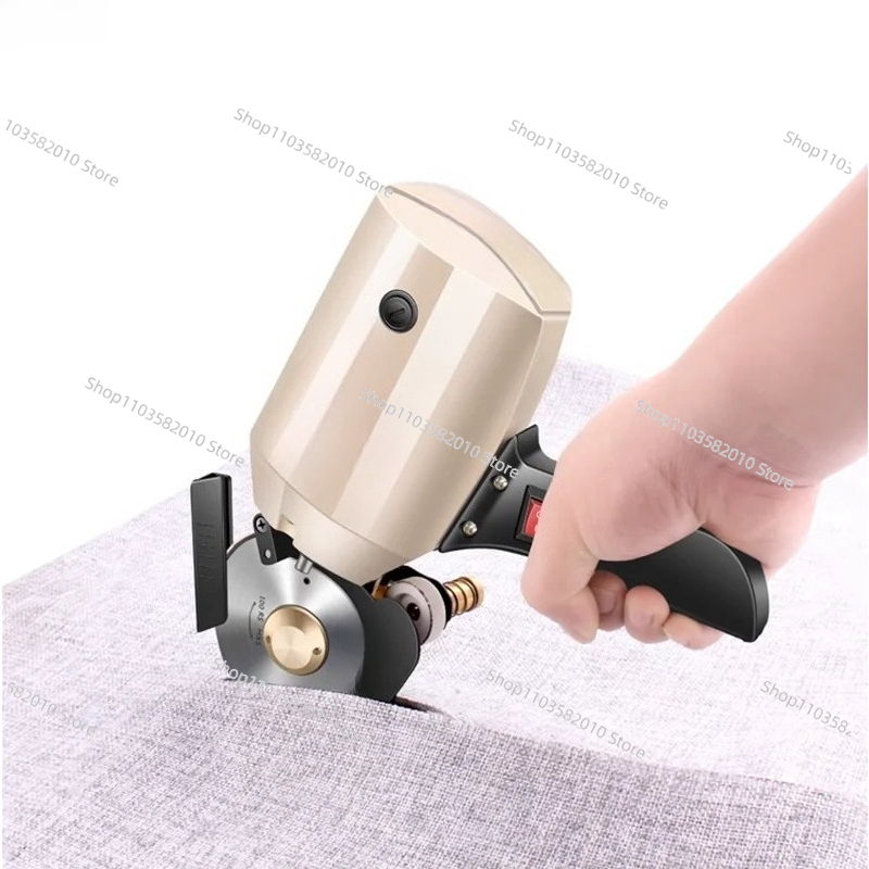 Rotary Cutter Fabric - 4-Zoll Elektrischer Rotations-Stoffschneider 250W, Mehrschichtige Stoffschneidemaschine