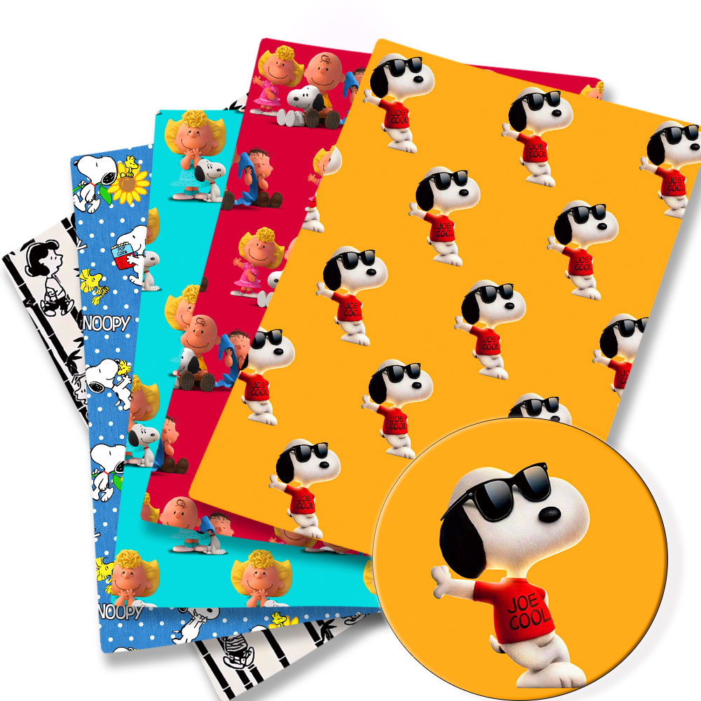 Textile For Sewing - TAKARA TOMY Snoopy Stoff, 140 x