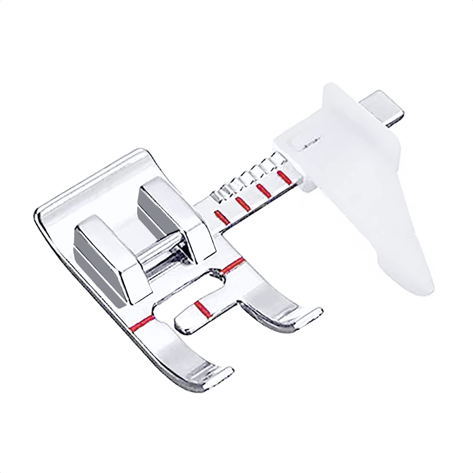 Twin Needle Stretch - 1pc verstellbarer Führungs nähmaschinen presser fuß