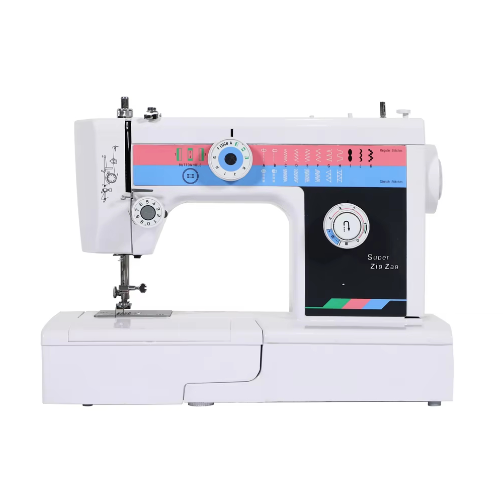 Sewing Factory - Hochwertige 653-Mini-Multifunktions-Nähmaschine mit leistungsstarkem Motor, tragbar,