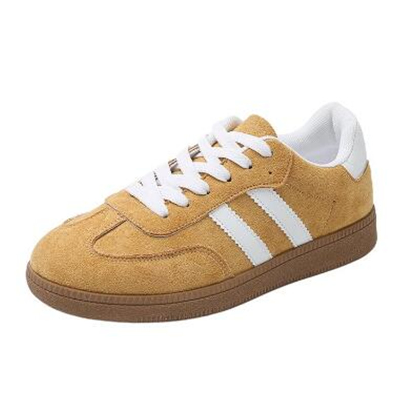 Sewing New - Neue Retro Rundkopf-Sneaker aus weichem Leder,