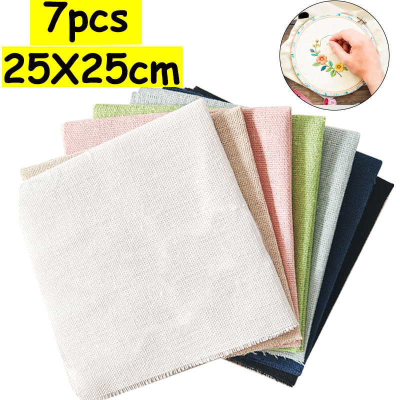Sewing Textile Art - 7-teiliges Set aus 25 x 25