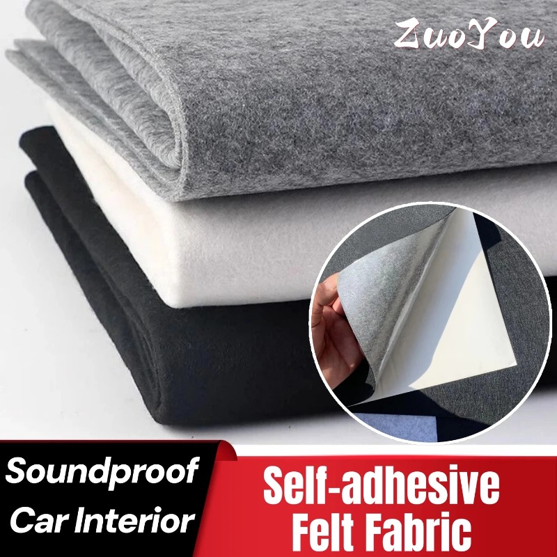 Sewing Textile Art - Selbstklebender Filzstoff für DIY-Kunsthandwerk, Schubladeneinlagen, Nähzubehör