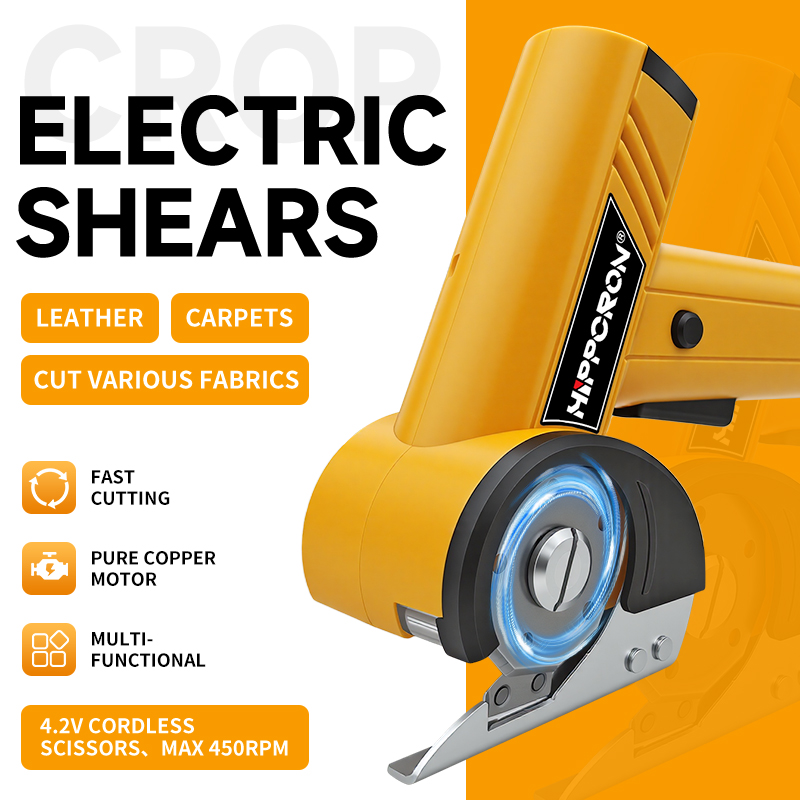 Rotary Cutter Fabric - Hippcron 4,2V Kabellose Elektrische Schere 450rpm