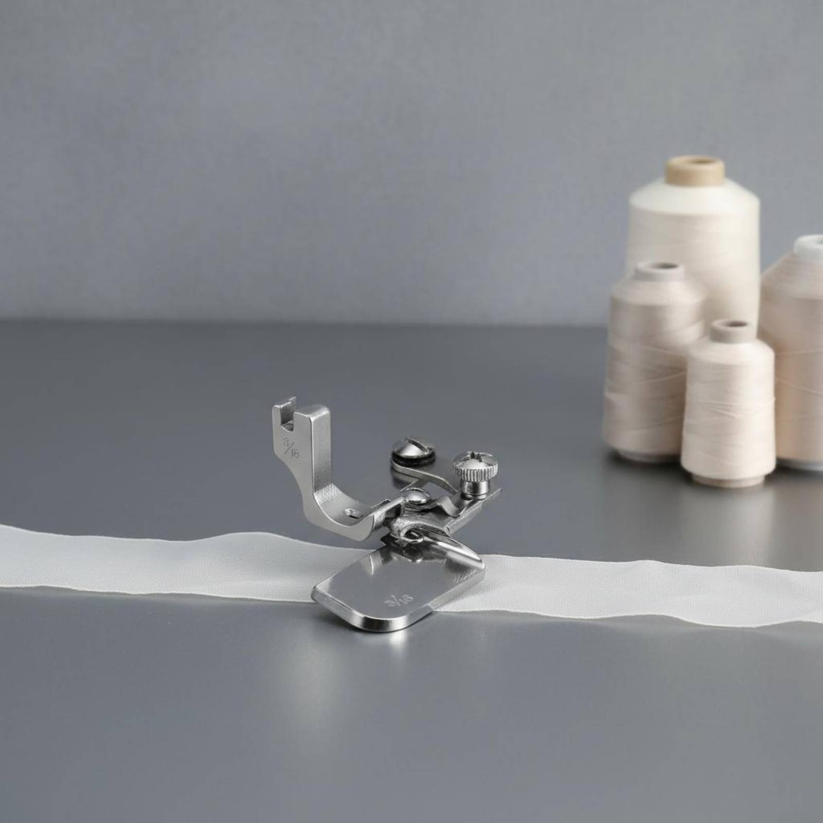 Sewing Hemming - Gebogener Saum-Nähfuß Langlebiger Rollsaumfuß Nähzubehör Universell