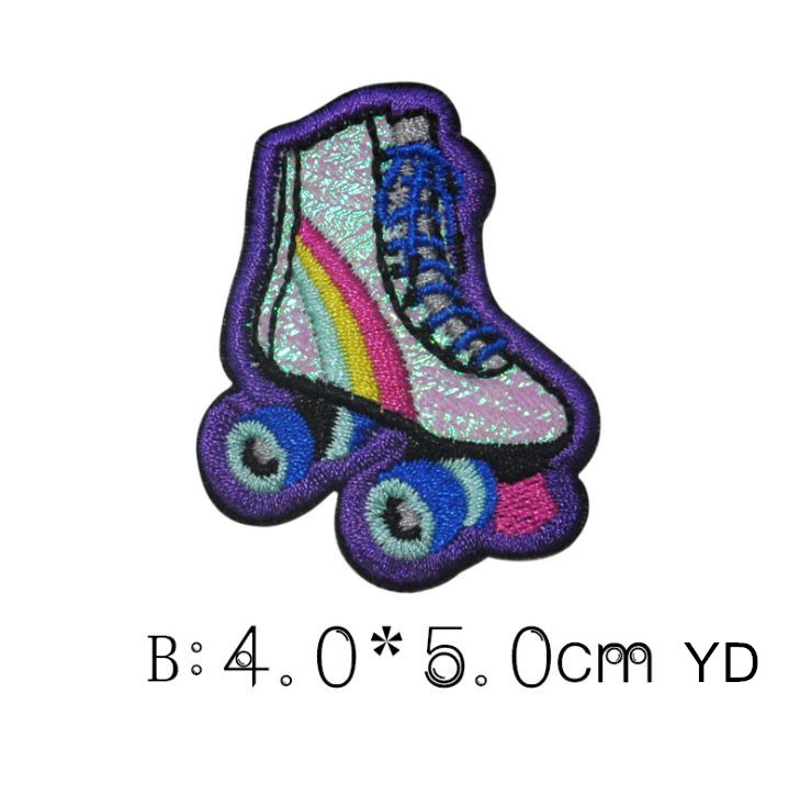 10 Stück Regenbogen bestickter – Sewing Id Bewertung und Preis