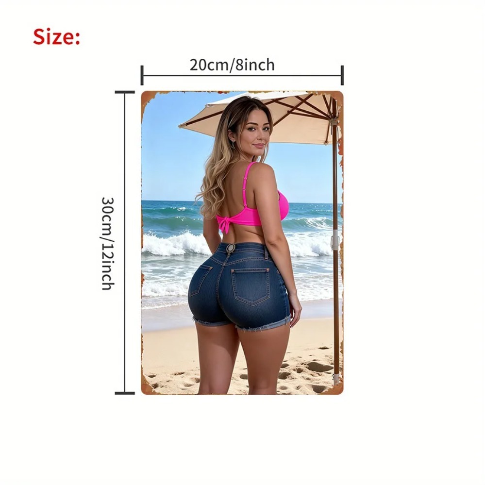 2D 1 Stück Strand-Thema Bügelb – Iron On Patch Bewertung und Preis