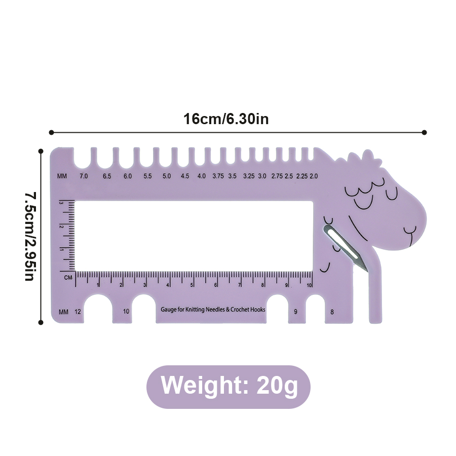 1 Stück Messlineal in Schafkop – Sewing Gauge Ruler Bewertung und Preis