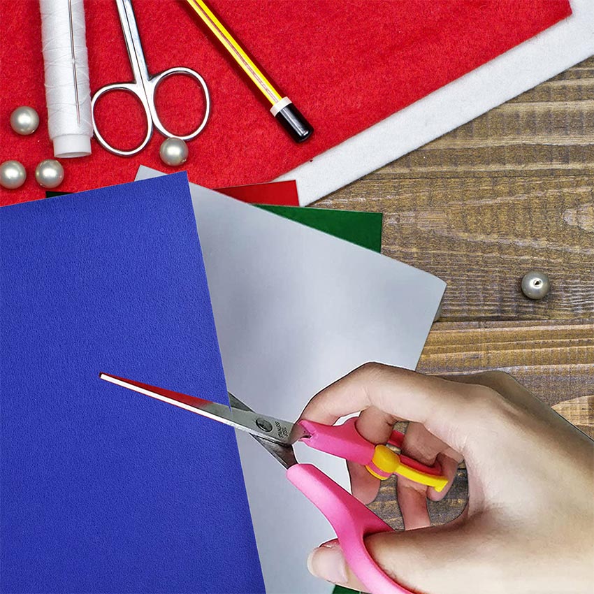 Selbstklebende Filzplatten Wei – Sewing Textile Art Bewertung und Preis