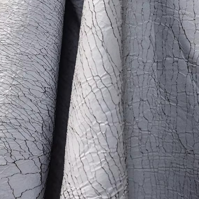 Grauer Retro-Stoff mit Rissled – Sewing Textile Art Bewertung und Preis