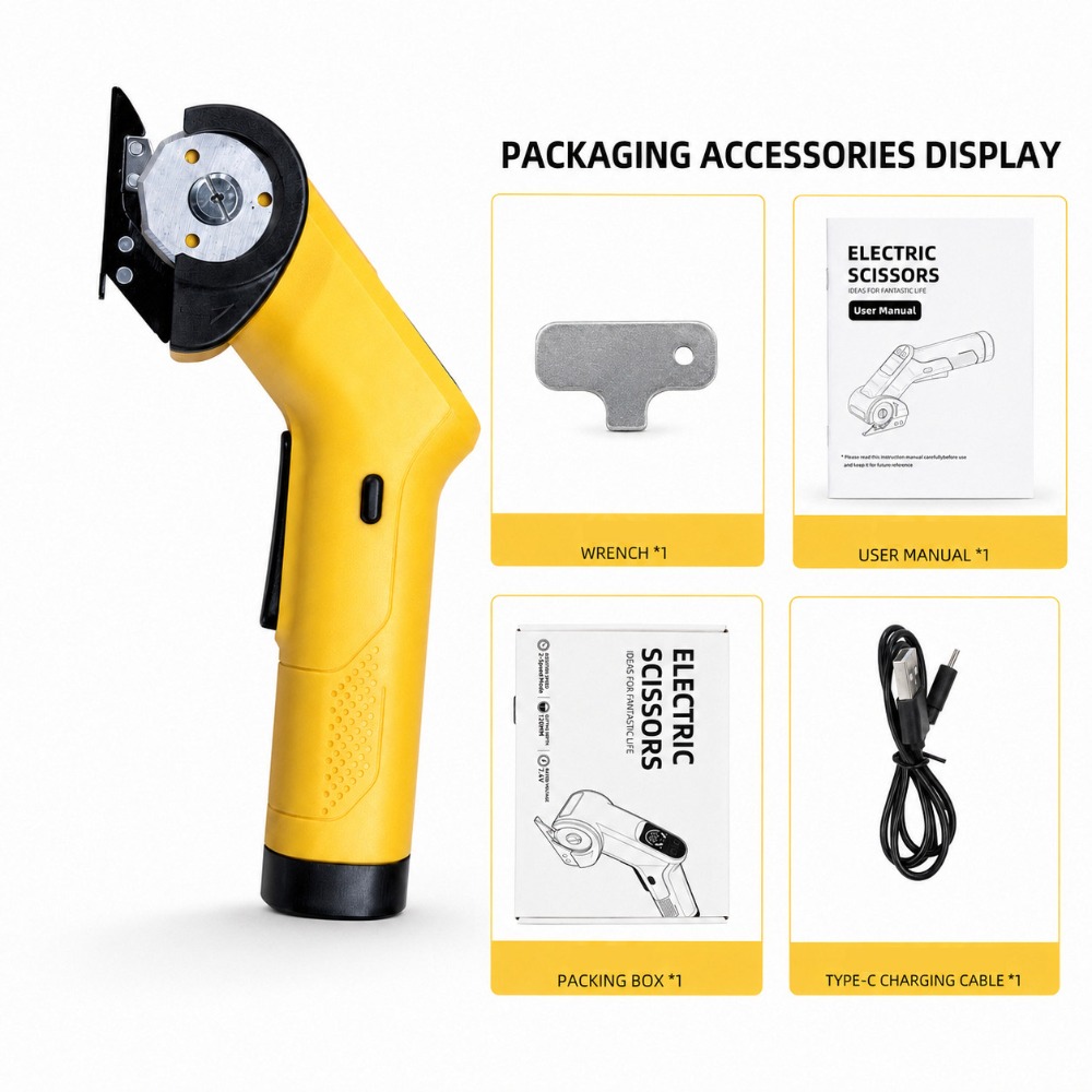 Wiederaufladbarer elektrischer – Rotary Cutter Fabric Bewertung und Preis