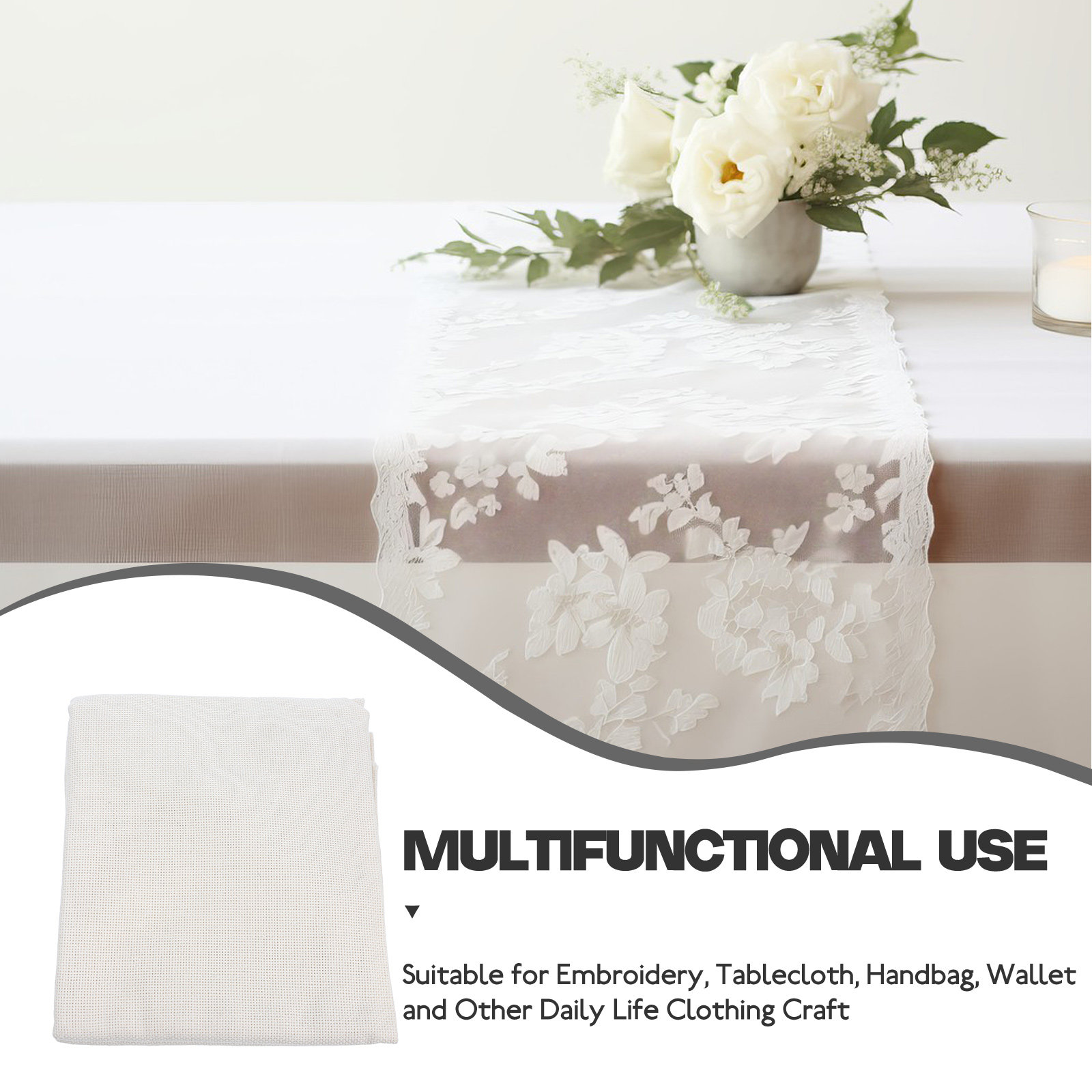 Mönchsstoff, Stickerei-Leinens – Sewing Embroidery Fabric Bewertung und Preis