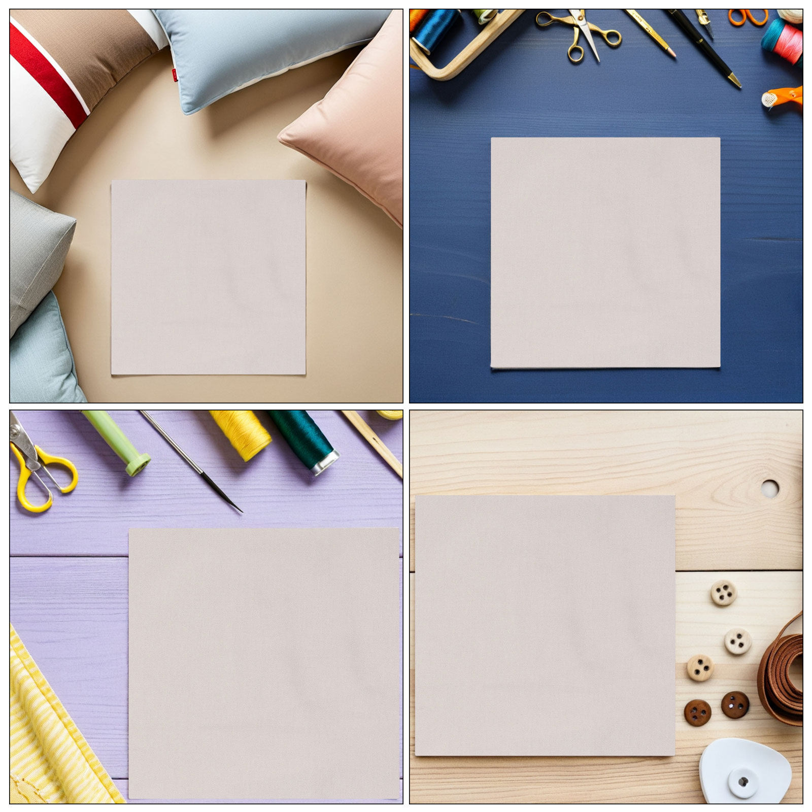 5 Stück Stickereistoff, Baumwo – Sewing Embroidery Fabric Bewertung und Preis