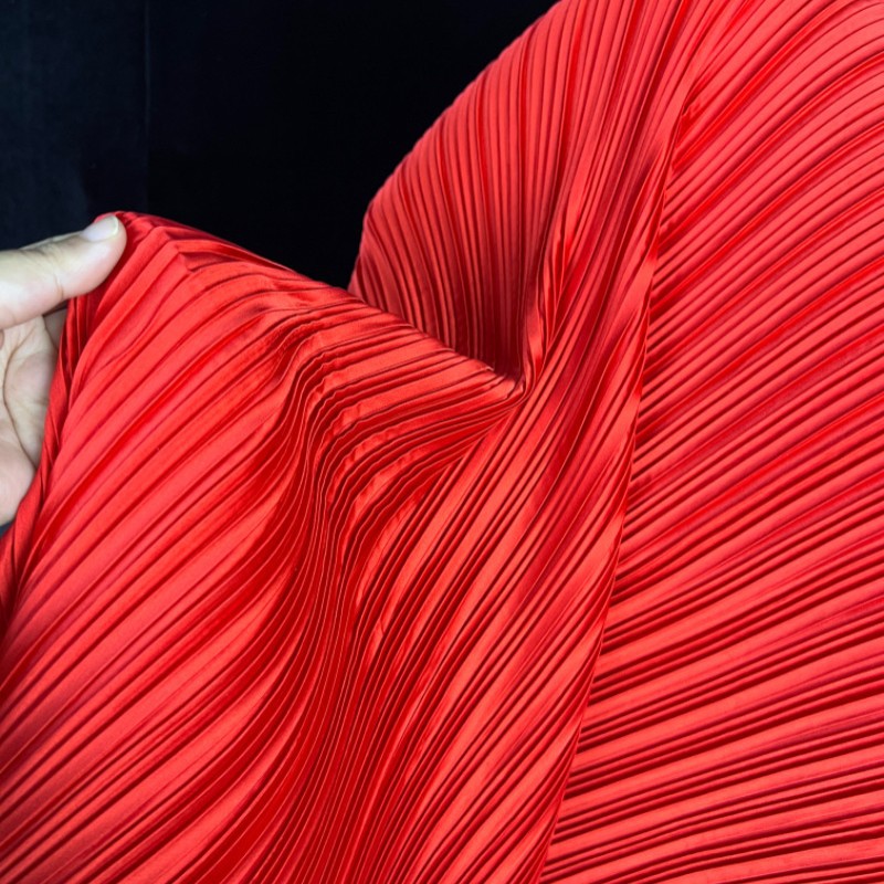 Dehnbarer Kunstseiden-Plissee- – Sewing In Textile Bewertung und Preis