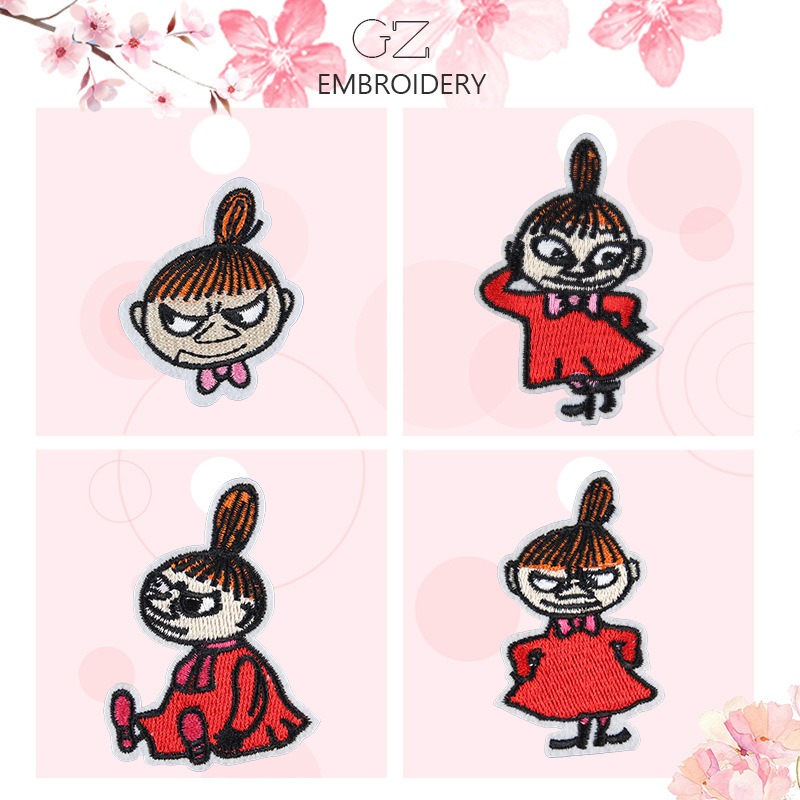 Moomin Niedliche Cartoon-Stick – Iron On Patch Bewertung und Preis