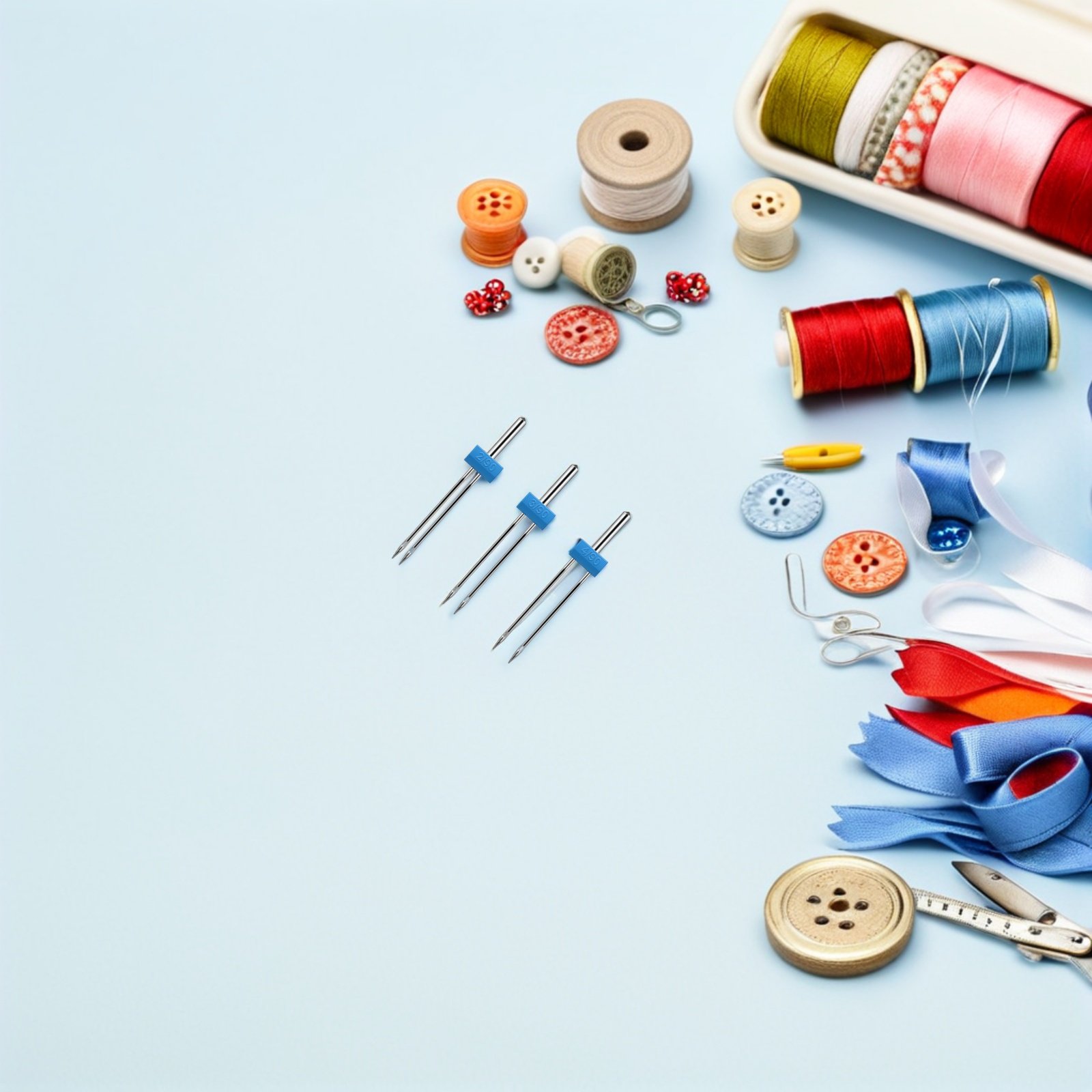 9-teiliges Doppel-Nähmaschinen – Twin Needle Stretch Bewertung und Preis