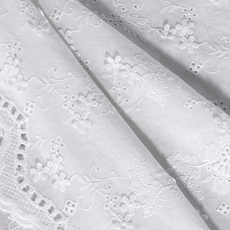 Neuer Baumwoll-Milchseidenstof – Sewing Embroidery Fabric Bewertung und Preis