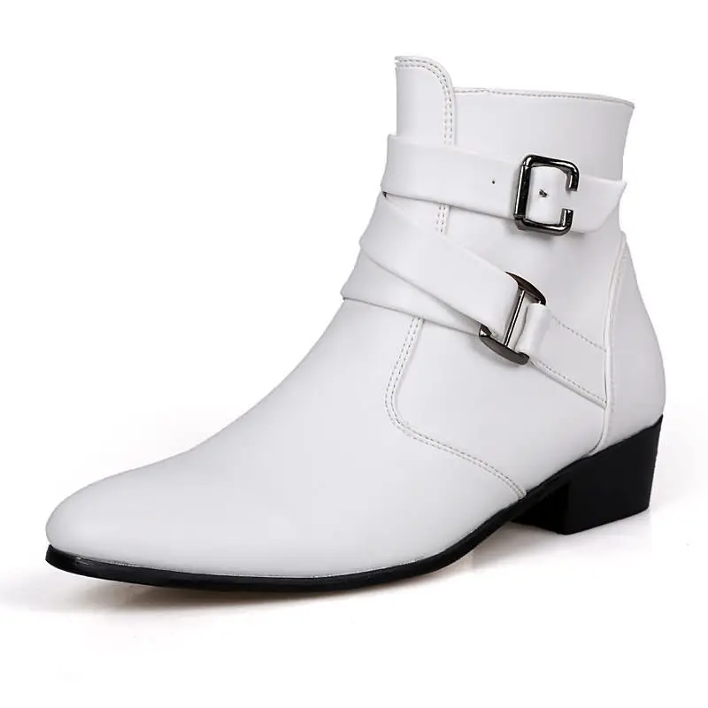 Neue Herrenstiefel, Leder-Chel – Sewing Nylon Bewertung und Preis