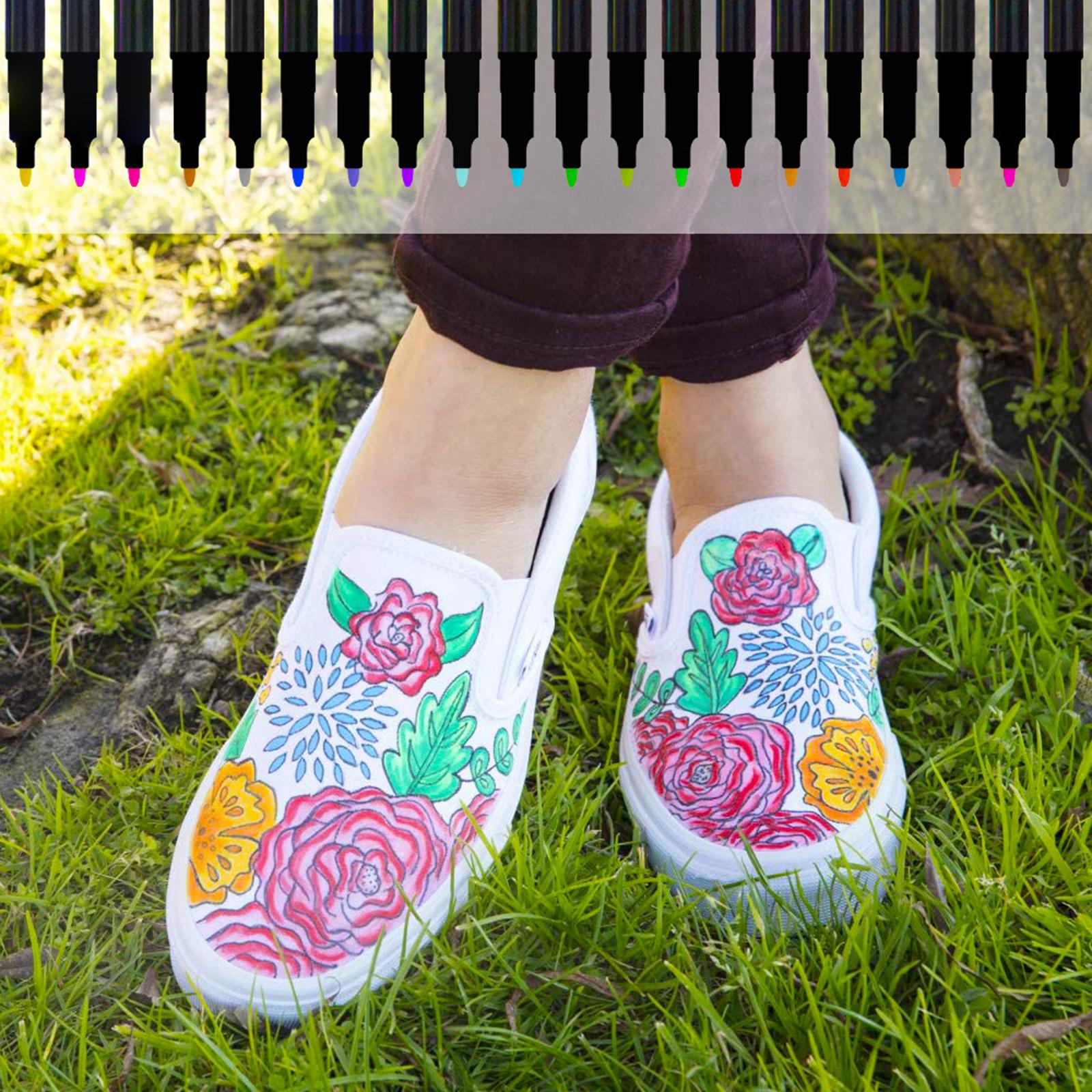 Bunte Stoffmarker, permanente  – Sewing Textile Art Bewertung und Preis