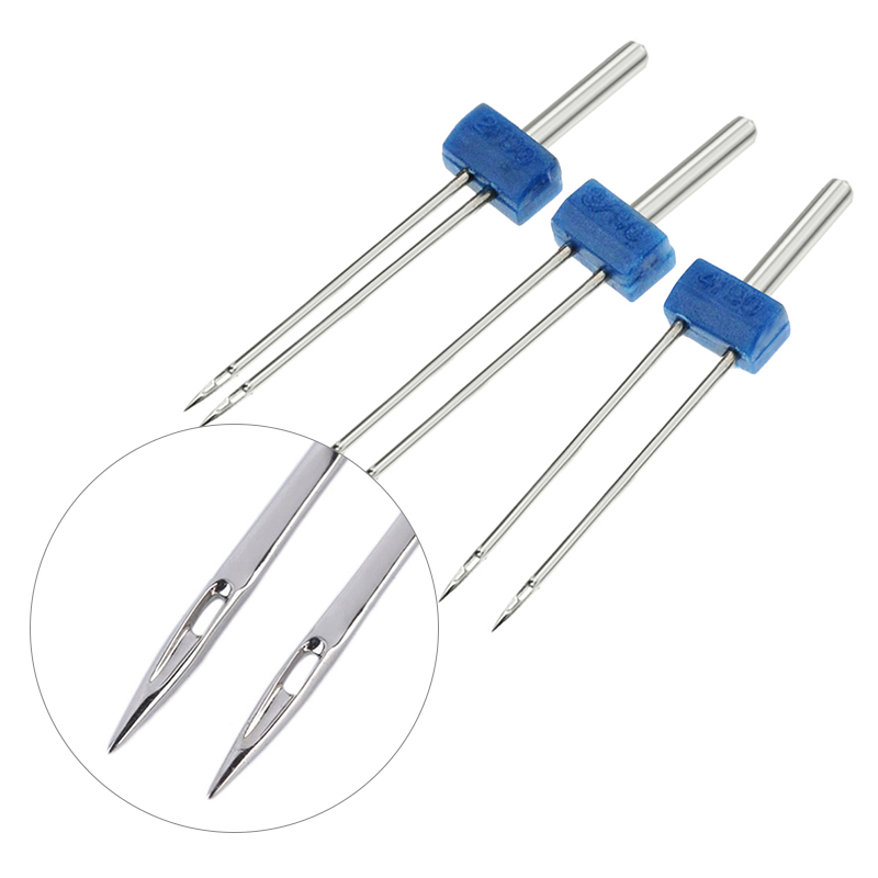 3PCS Nähen Maschine Nadeln Dop – Twin Needle Stretch Bewertung und Preis