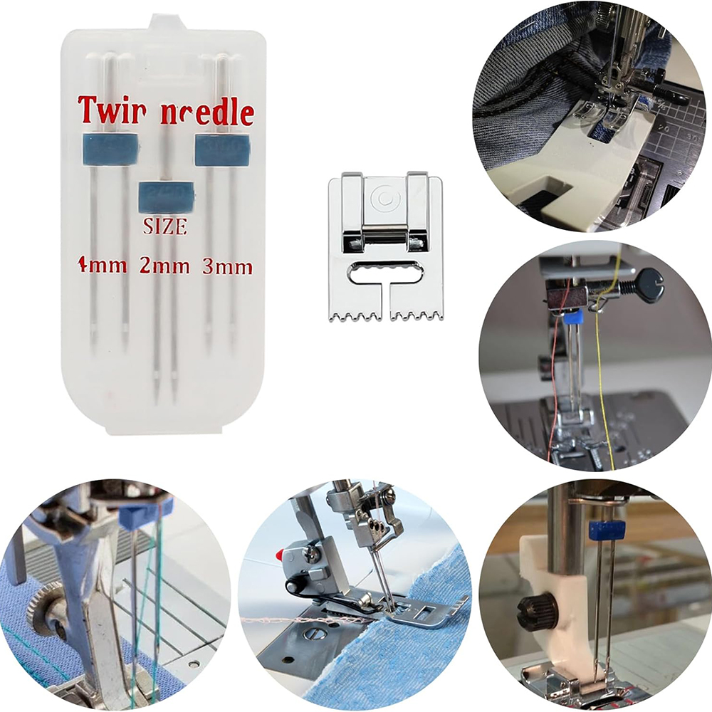 6 Stück Doppelnadel mit Doppel – Twin Needle Stretch Bewertung und Preis