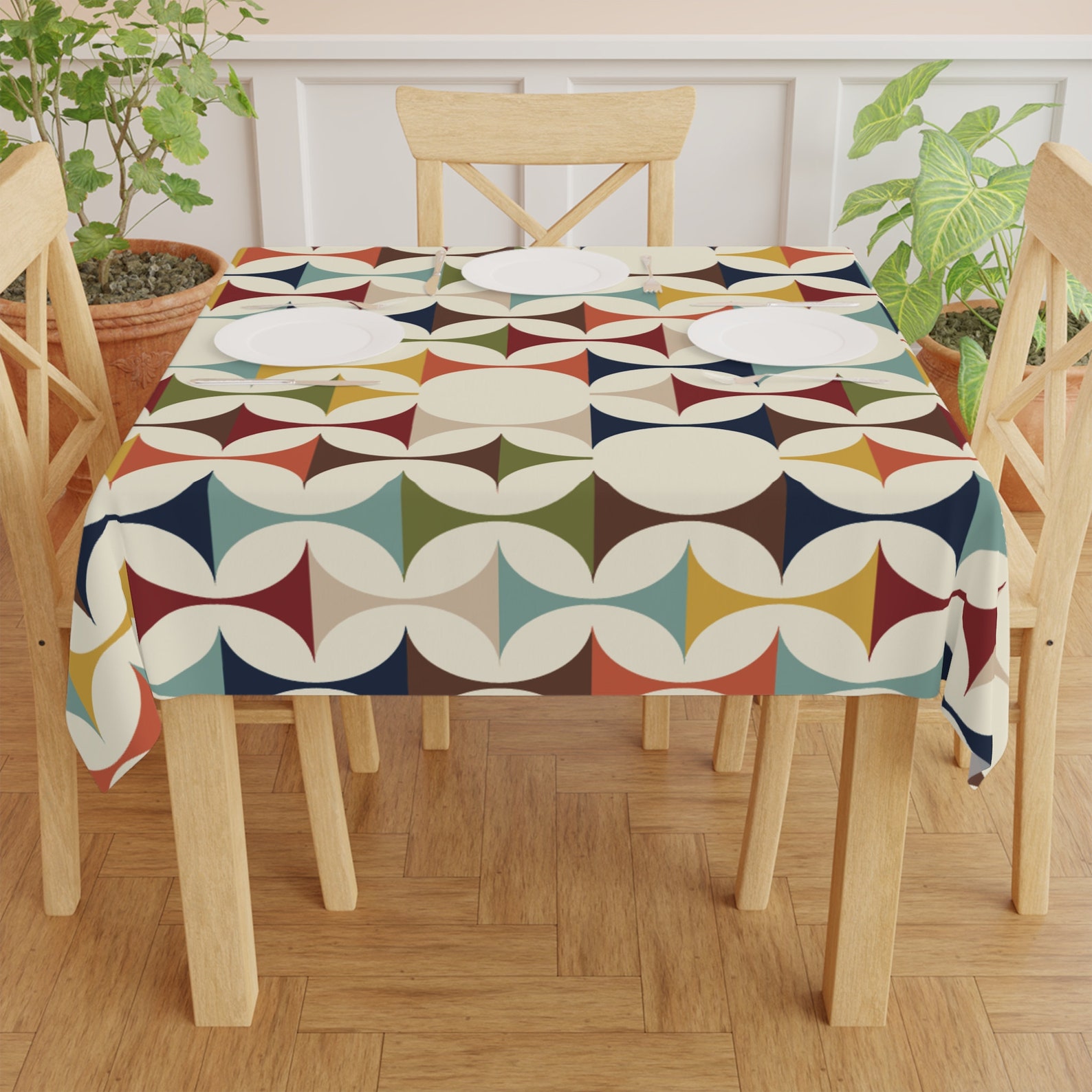 Mid-Century Modern Retro Geome – Century Textile & Sewing Supply Photos Bewertung und Preis