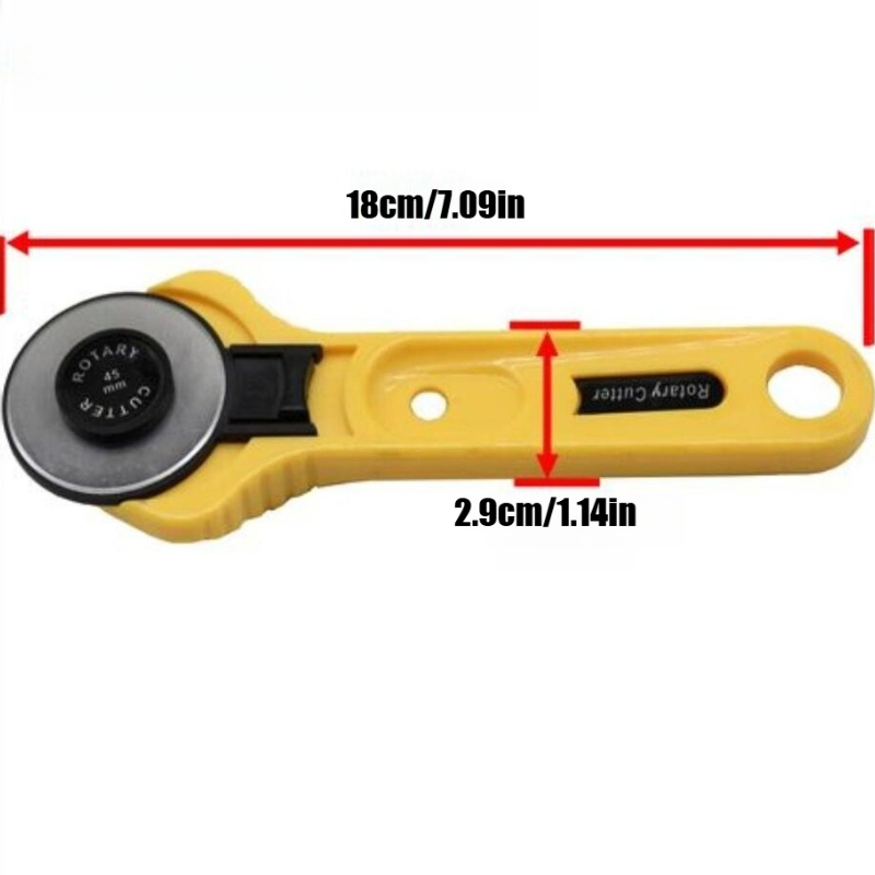 Rotationsmesser-Set 1,1 Zoll/2 – Rotary Cutter Fabric Bewertung und Preis