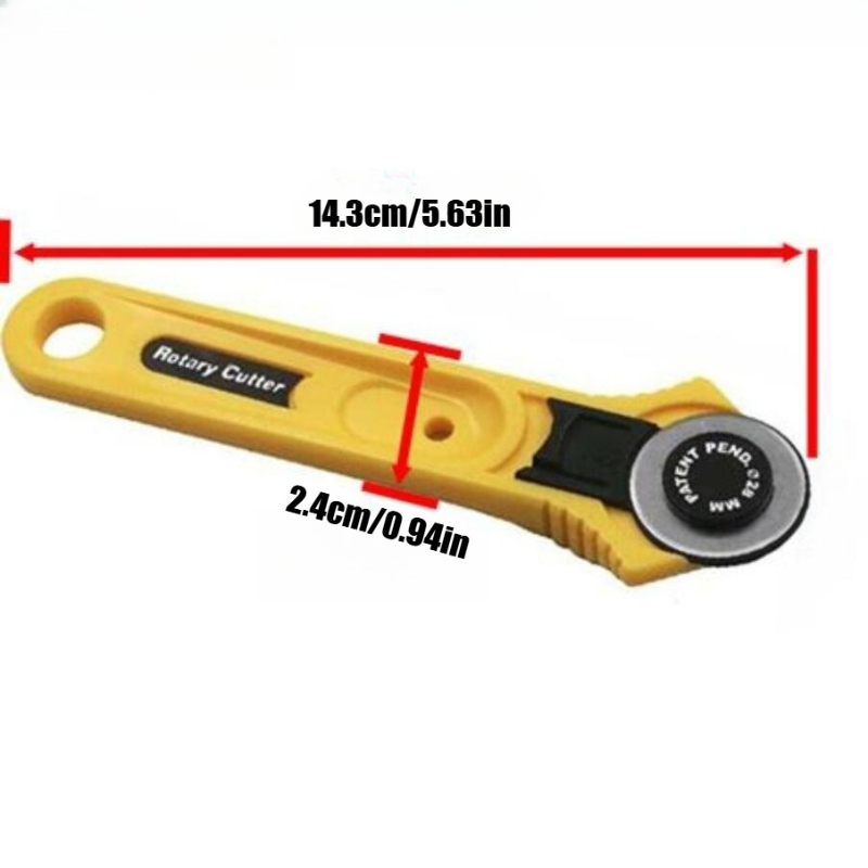 Rotationsmesser-Set 1,1 Zoll/2 – Rotary Cutter Fabric Bewertung und Preis