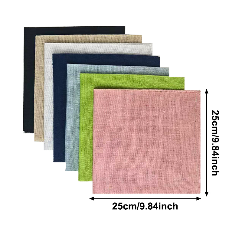 7-teiliges Set aus 25 x 25 cm  – Sewing Textile Art Bewertung und Preis
