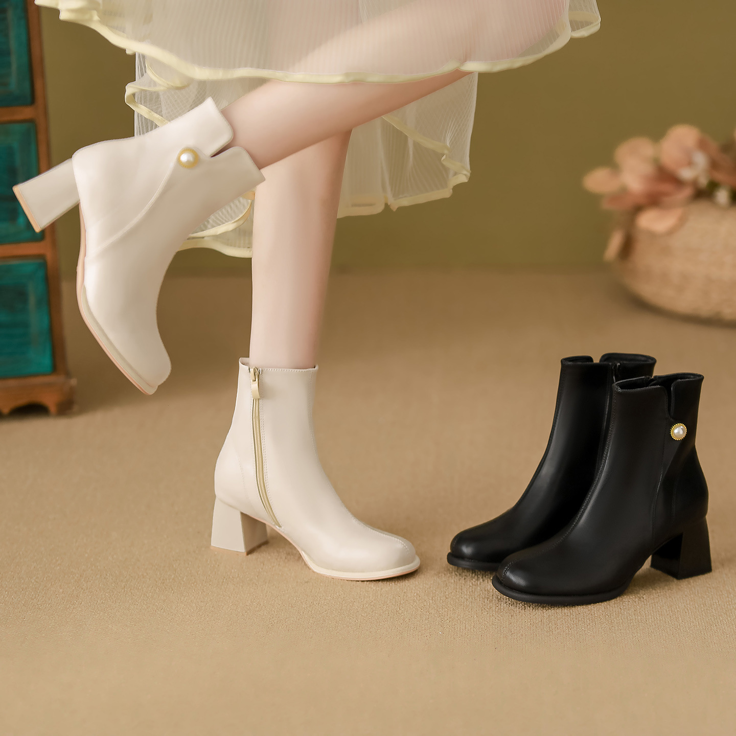 Kurze Stiefel für Damen 2026 N – Sewing Nylon Bewertung und Preis