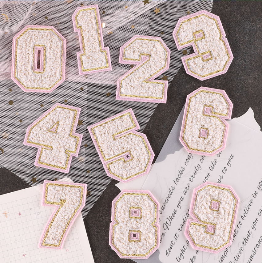 10 Stück Handtuch-Nummer-Alpha – Sewing Id Bewertung und Preis