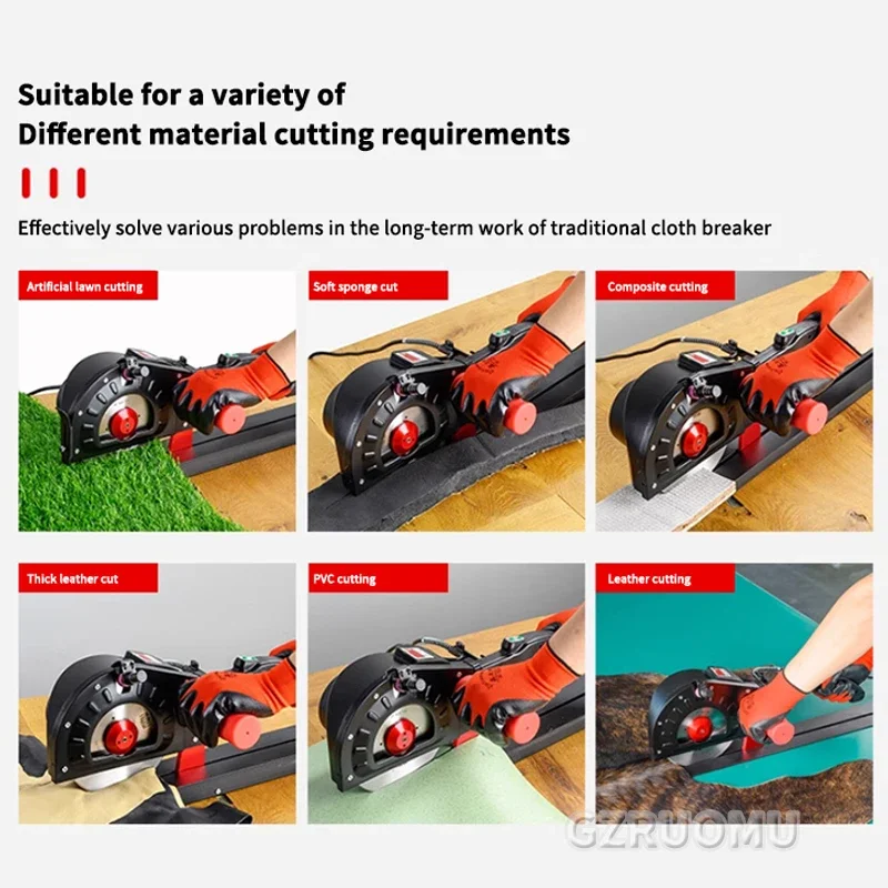 168 mm 110 V elektrischer roti – Rotary Cutter Fabric Bewertung und Preis