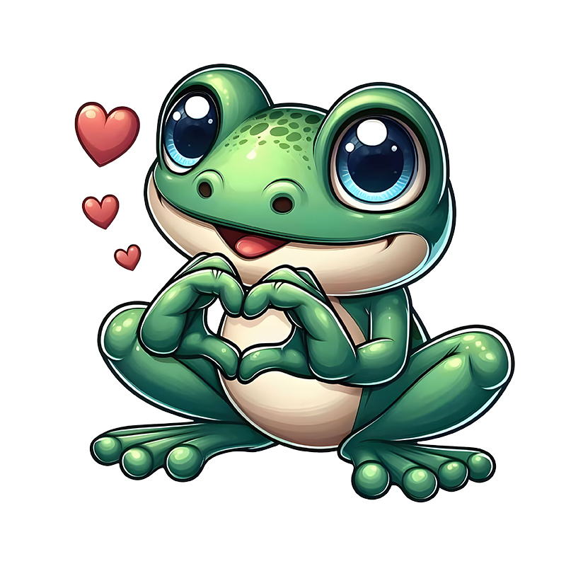 Niedliche Cartoon-Frosch Bügel – Iron On Patch Bewertung und Preis