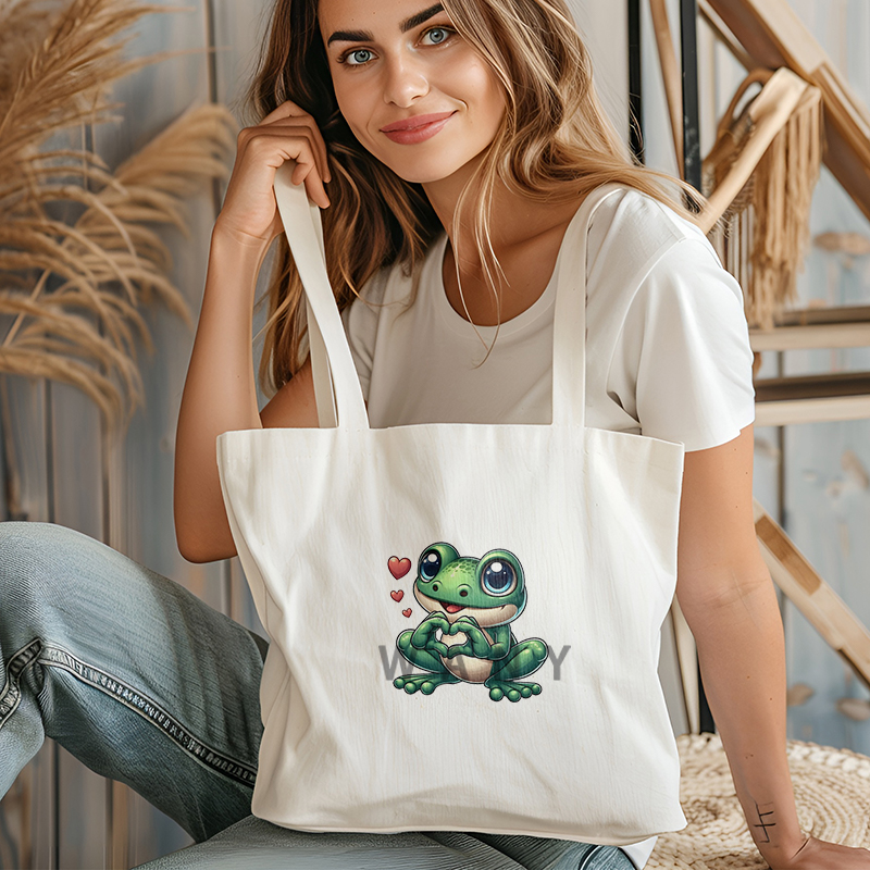 Niedliche Cartoon-Frosch Bügel – Iron On Patch Bewertung und Preis