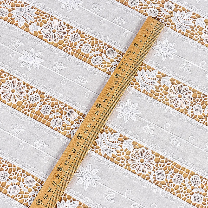 Neuer Baumwoll-Fransen-Spitzen – Sewing Embroidery Fabric Bewertung und Preis