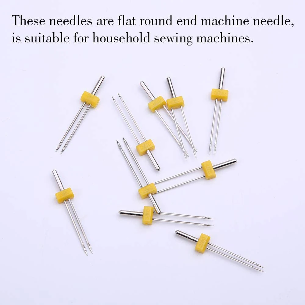 4-10PCS Nähen Maschine Twin Na – Twin Needle Stretch Bewertung und Preis
