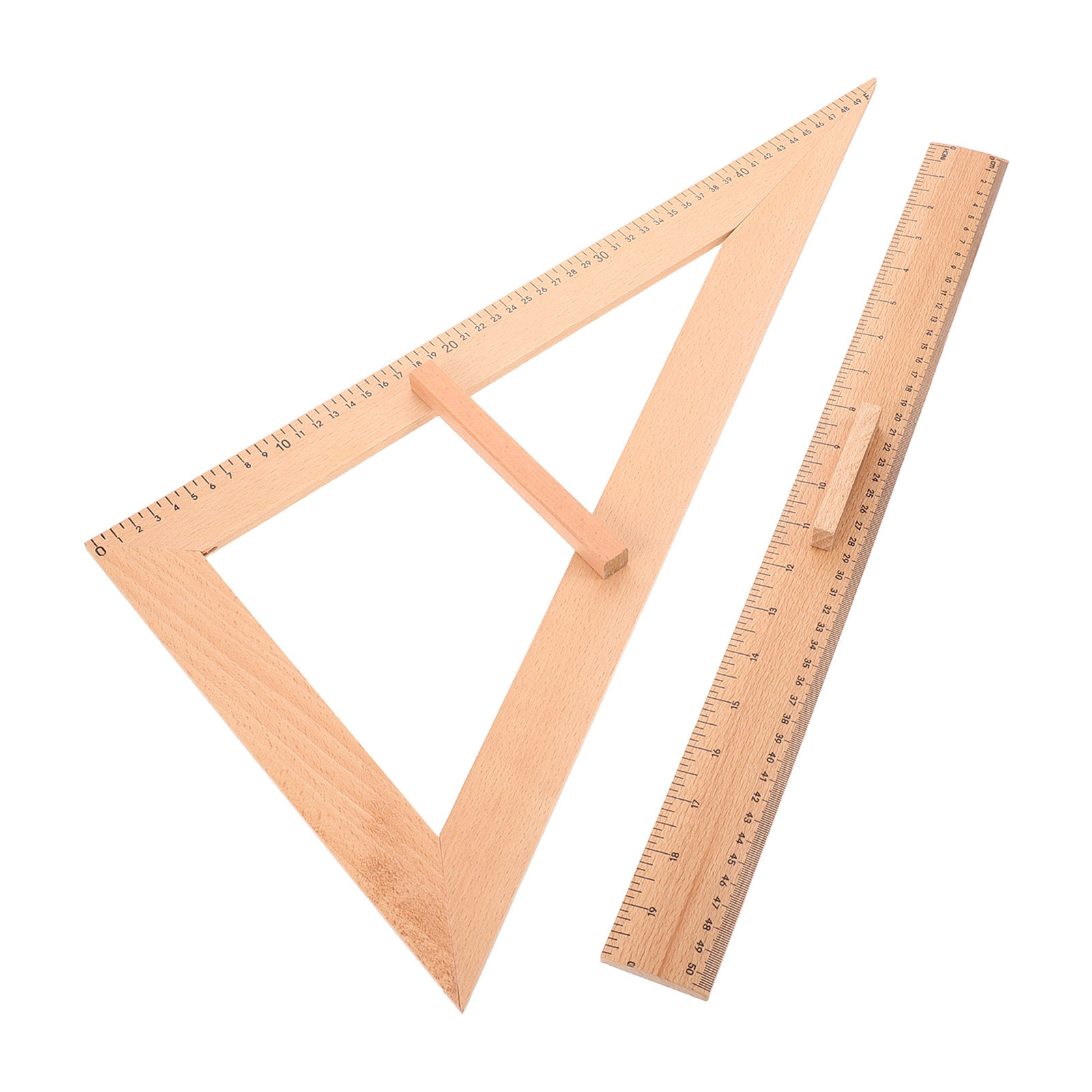 2 Stück Massivholz-Messlineal, – Sewing Art Bewertung und Preis