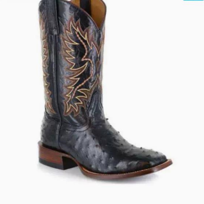 Herren Hohe Stiefel mit Sticke – Sewing Embroidery Fabric Bewertung und Preis