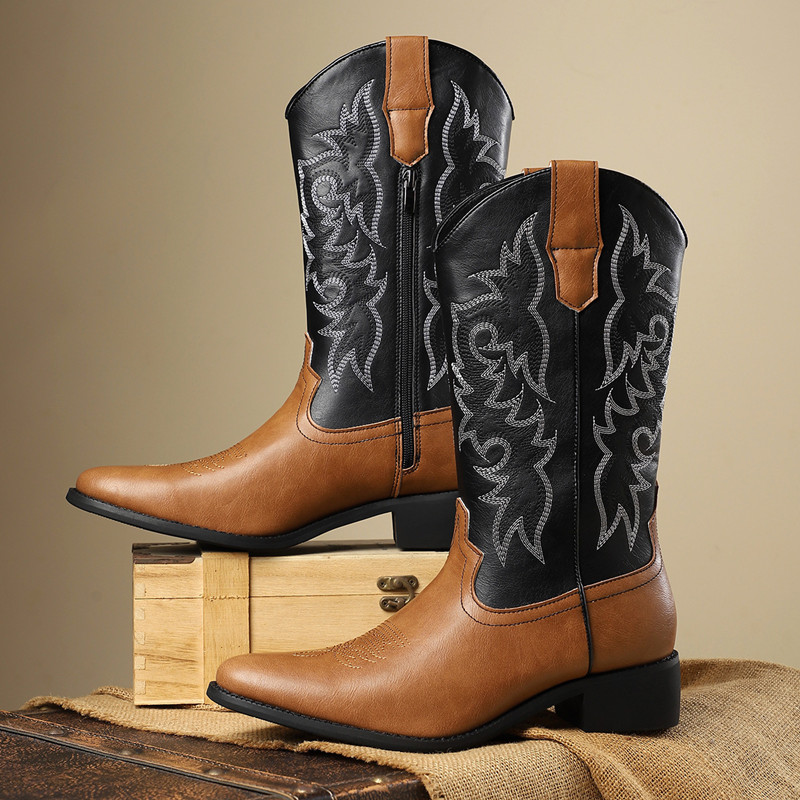 NEUE Herren Hohe Stiefel mit S – Sewing Embroidery Fabric Bewertung und Preis