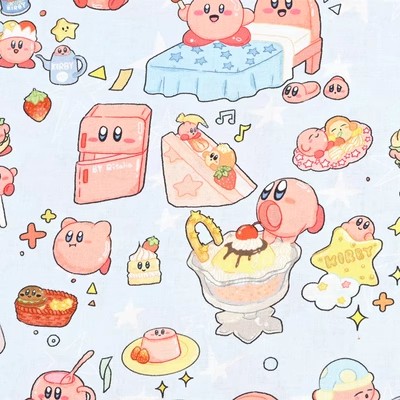 Cartoon Kirby 100er Baumwollst – Textile For Sewing Bewertung und Preis