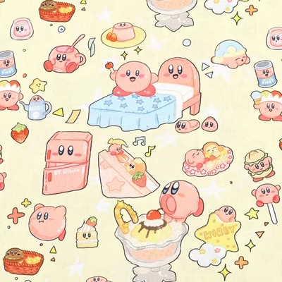 Cartoon Kirby 100er Baumwollst – Textile For Sewing Bewertung und Preis