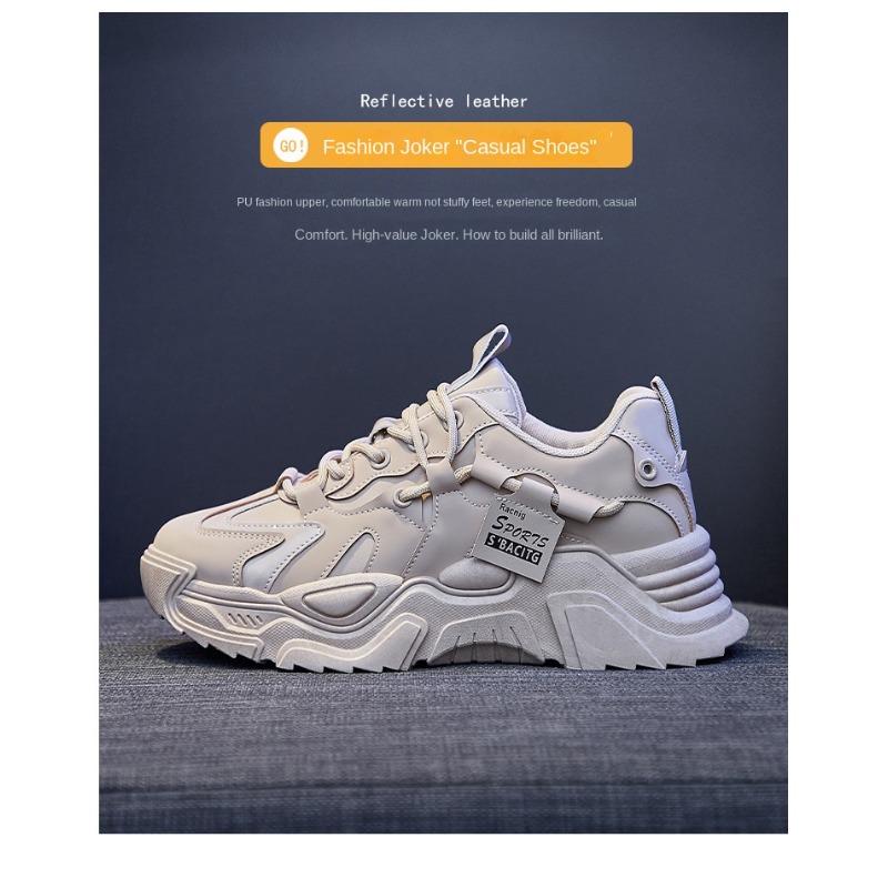 Damen Trendige Plateau-Sneaker – Sewing Nylon Bewertung und Preis